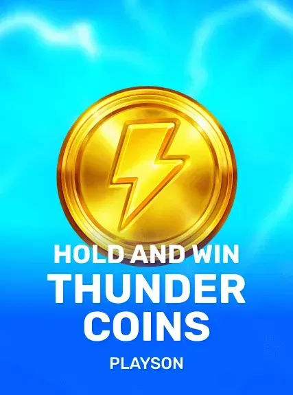 Thunder coins game tile