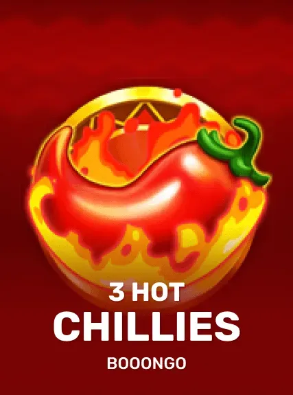 Three hot chillies game tile